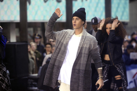 Justin Bieber in der NBC-Show 'Today' in New York