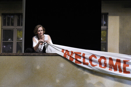 Theaterprobe 'Willkommen bei den Hartmanns' in Berlin