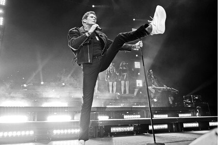 Konzert von David Hasselhoff in Oberhausen