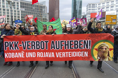 Demonstration gegen PKK Verbot, Berlin