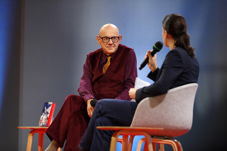 Andreas Pflüger auf der Frankfurter Buchmesse 2025 in Frankfurt