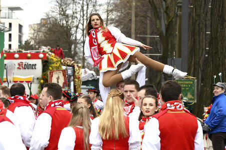 Rosenmontagszug 2017 in Köln