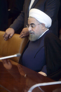 Präsident Rouhani  bei der UN in New York