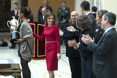 Letizia von Spanien, Felipe von Spanien, Sofia von Spanien, Elena von Spanien