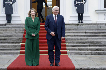 Begrüßung der Kronprinzessin Victoria von Schweden in Berlin