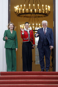 Begrüßung der Kronprinzessin Victoria von Schweden in Berlin