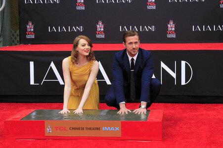 Hand and Footprint Ceremony mit Emma Stone und Ryan Gossling in Los Angeles