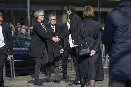 Trauergottesdienst für Guido Westerwelle in Köln