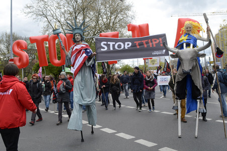 Anti-TTIP-Demo in Hannover