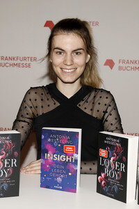 Antonia Wesseling auf der Frankfurter Buchmesse 2025 in Frankfurt