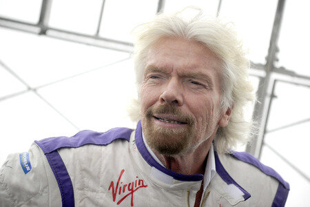 Empire State Building Lighting Ceremony mit Richard Branson in New York
