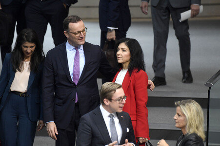 23. Sitzung des Deutschen Bundestages in Berlin