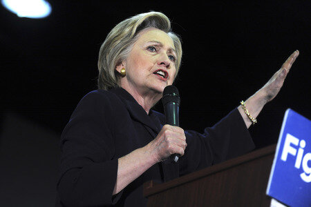 Walkampfrede von Hillary Clinton in New Jersey