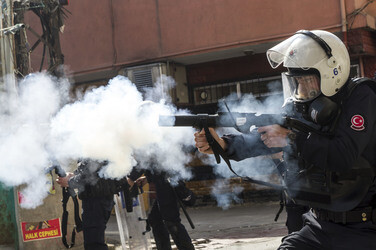 Maidemonstration in Istanbul