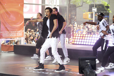 Austin Mahone in der NBC-Show 'Today', New York
