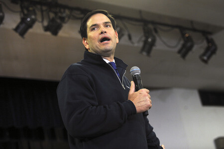 Wahlkampfrede von Marco Rubio in Bedford