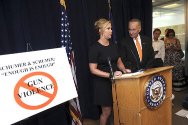 Pressekonferenz gegen Waffengewalt in New York