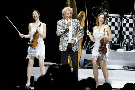 Konzert von Rod Stewart in Berlin