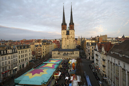 Weihnachtsmarkt in Halle