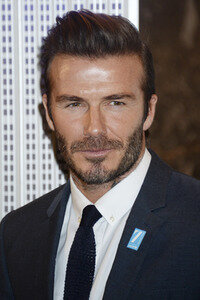 Empire State Building Lighting Ceremony mit David Beckham in New York