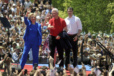 Hillary Clinton startet ihre Wahlkampagne in New York