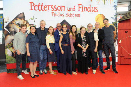 Filmpremiere 'Pettersson und Findus - Findus zieht um' in Düsseldorf