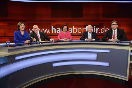 Talkshow 'hart aber fair' in Berlin