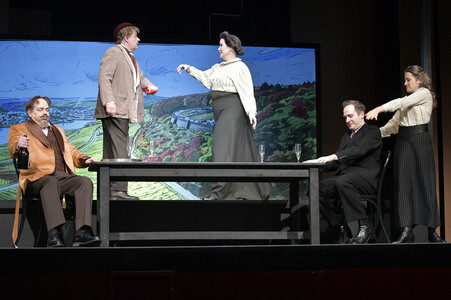 Theaterprobe 'Bekenntnisse des Hochstaplers Felix Krull' in Berlin