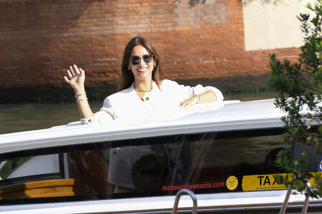 Ankunft von Miriam Leone am Hotel Excelsior, Internationale Filmfestspiele von Venedig 2025