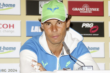 Rafael Nadal Pressekonferenz in Hamburg