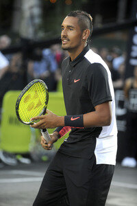 Nike Street Tennis Event in New York