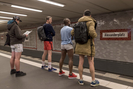 No Pants Subway Ride Berlin 2018