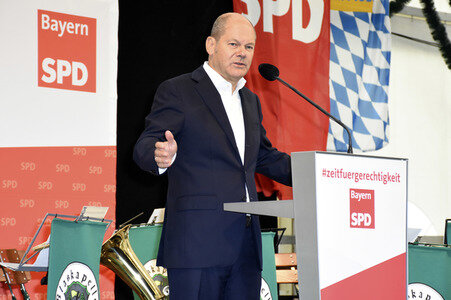 Wahlkampfveranstaltung der SPD in Grasbrunn