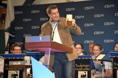 Festzeltveranstaltung der CSU München