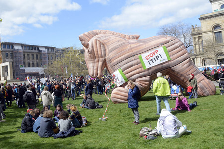 Anti-TTIP-Demo in Hannover