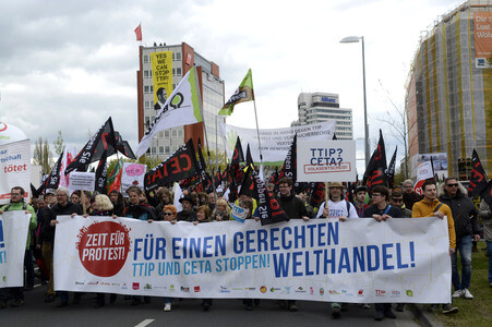 Anti-TTIP-Demo in Hannover
