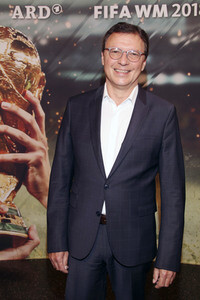 ZDF und ARD-Fußball-WM-Pressekonferenz in Hamburg