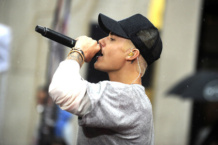 Justin Bieber in der NBC-Show 'Today' in New York