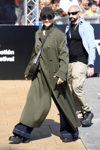 Ankunft von Juliette Binoche auf dem San Sebastian International Film Festival 2025