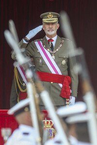 König Felipe bei Ordensverleihung in San Lorenzo de El Escorial