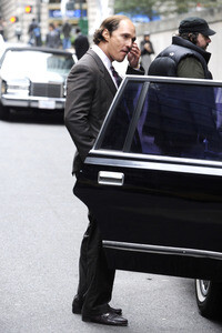 Am Filmset von 'Gold' in New York