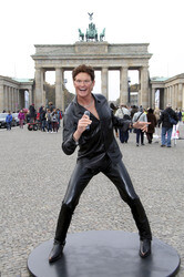 Launch der Wachsfigur von David Hasselhoff, Berlin