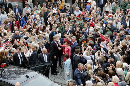 König Willem-Alexander und Königin Maxima der Niederlande in München
