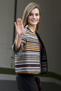 Letizia von Spanien in der Medizinischen Hochschule Madrid