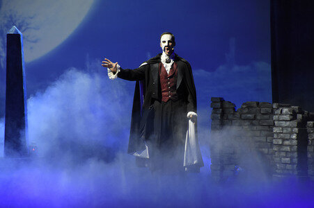 Musicalaufführung 'Das Phantom der Oper' in München
