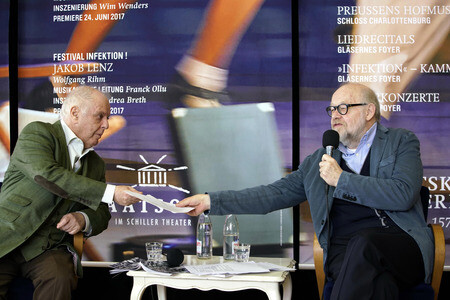 Jahrespressekonferenz in der Staatsoper im Schiller Theater in Berlin