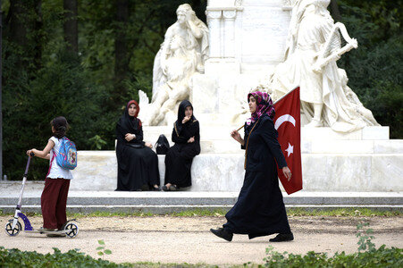 Protest gegen versuchten Militärputsch in der Türkei