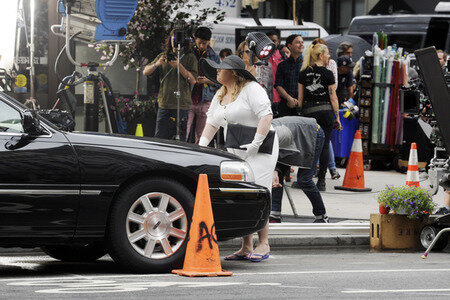 Filmdreharbeiten 'Isn't it Romantic' in New York