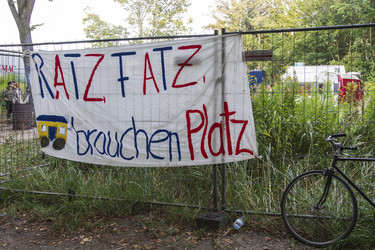Treffen der Hausbesetzerszene im Rahmen der 'Squatting Days', Hamburg