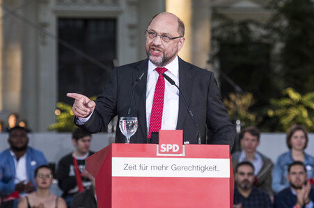 Wahlkampfveranstaltung mit Martin Schulz in Berlin